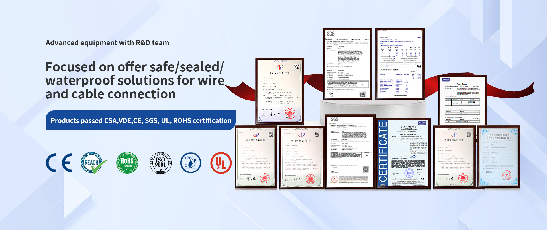 Focus on solving fiber optigcommunication safety seals